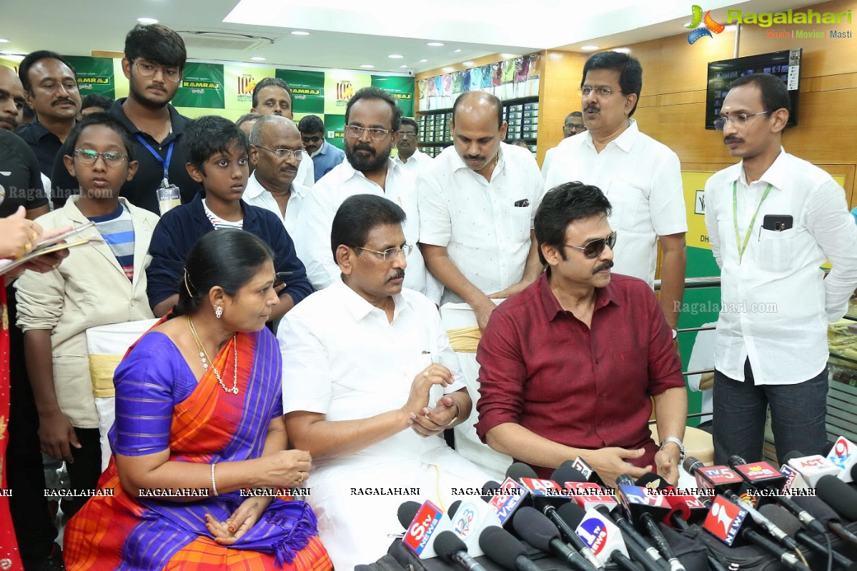 RamRaj Cotton Showroom Launch By Venkatesh Daggubati in Nellore