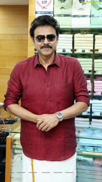 RamRaj Cotton Showroom Launch By Venkatesh Daggubati in Nellore