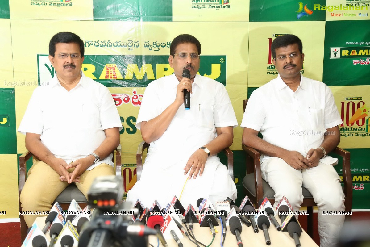 RamRaj Cotton Showroom Launch By Venkatesh Daggubati in Nellore