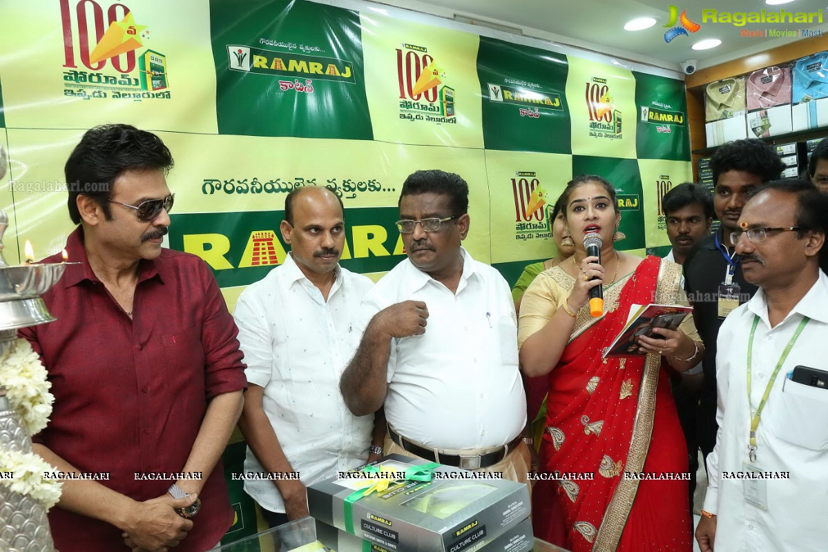 RamRaj Cotton Showroom Launch By Venkatesh Daggubati in Nellore