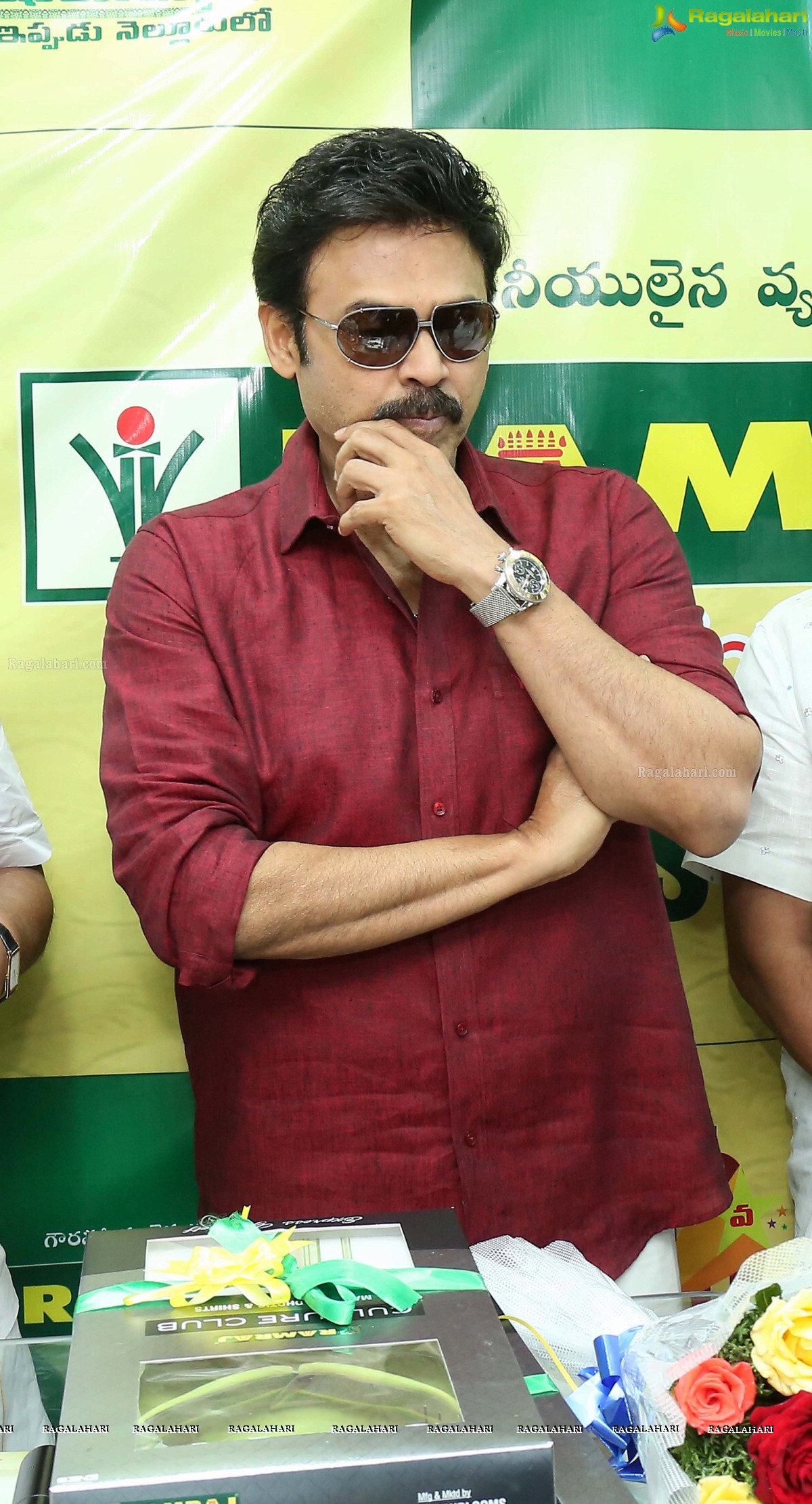 RamRaj Cotton Showroom Launch By Venkatesh Daggubati in Nellore