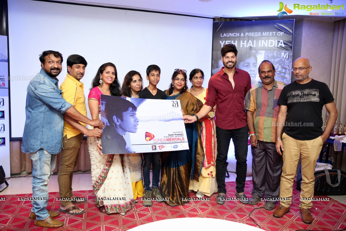 Music Director Shashi Preetam's Song 'Yeh Hai India' Launch at Hotel Mercure 