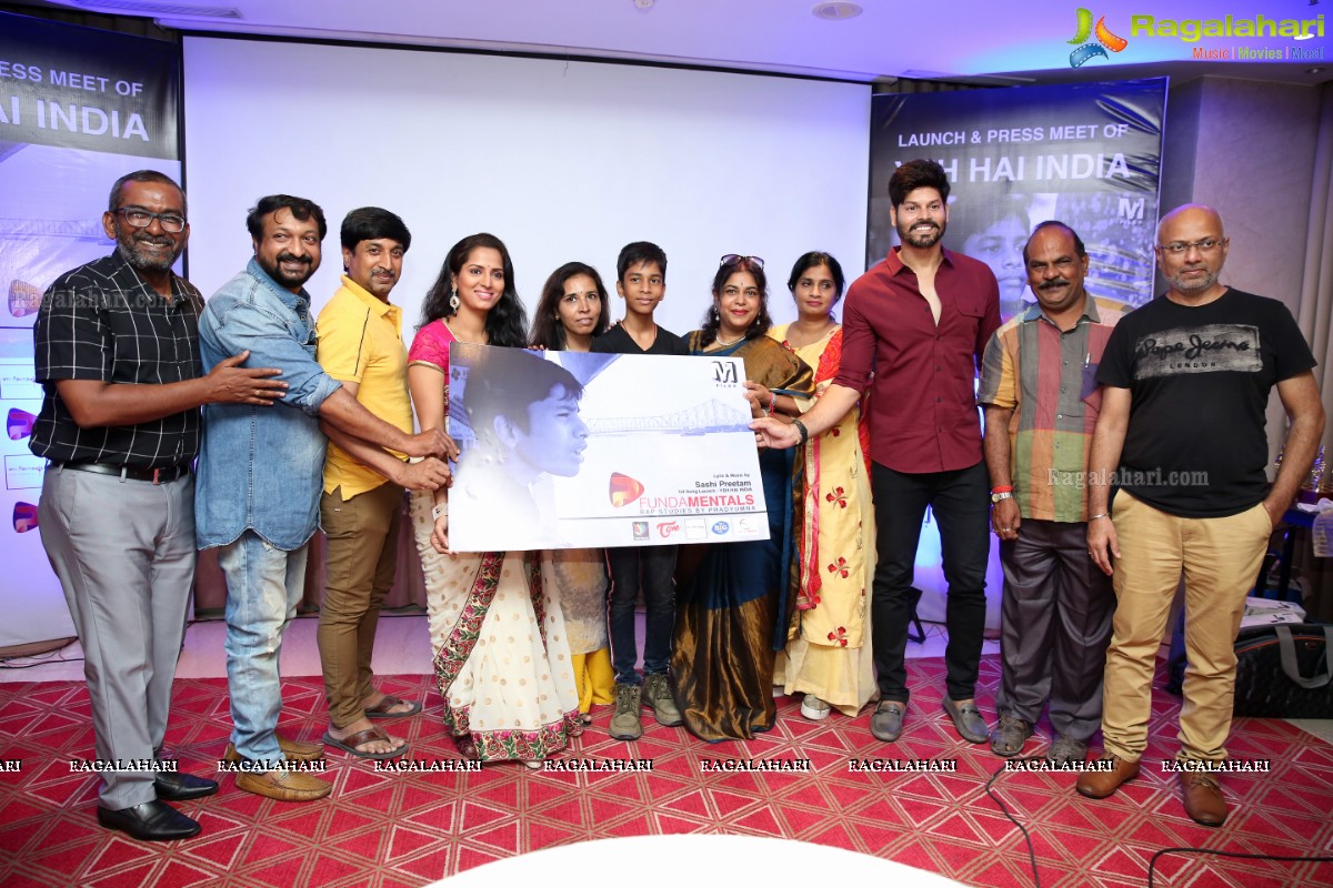 Music Director Shashi Preetam's Song 'Yeh Hai India' Launch at Hotel Mercure 