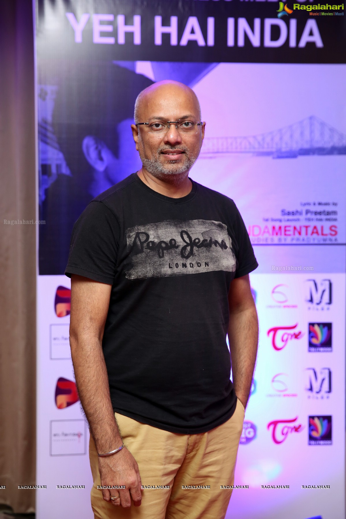 Music Director Shashi Preetam's Song 'Yeh Hai India' Launch at Hotel Mercure 