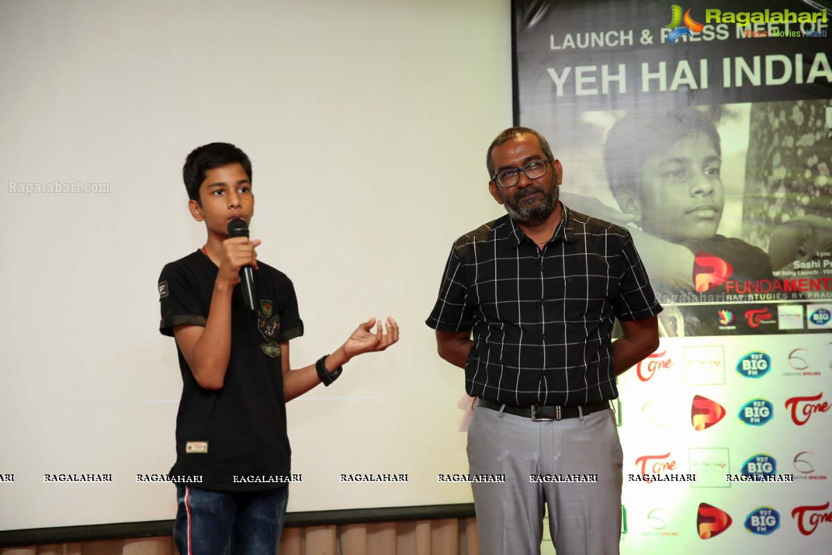 Music Director Shashi Preetam's Song 'Yeh Hai India' Launch at Hotel Mercure 