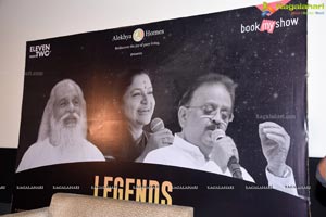 Legends Live Concert Hyderabad Pressmeet