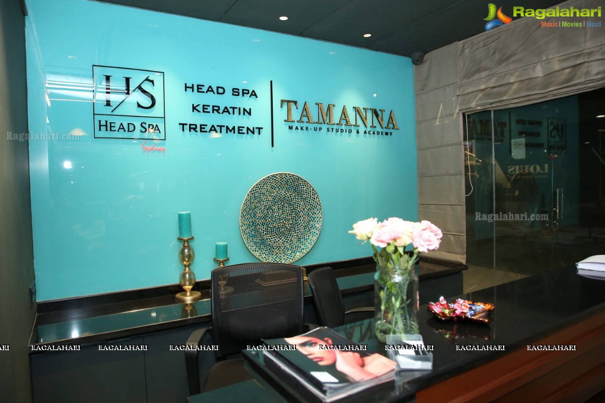 Tamanna MakeUp Studio Academy & Head Spa Sydney Launch at Westend Mall, Jubilee Hills