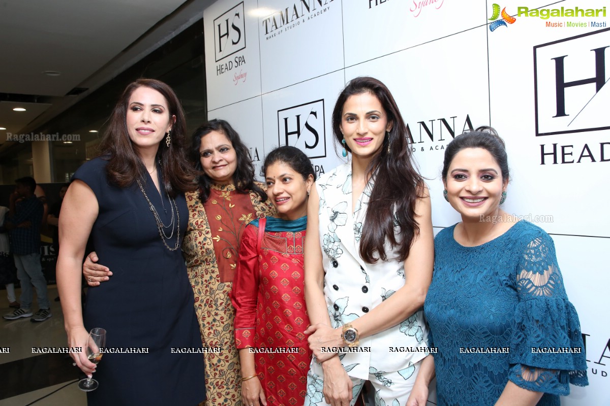 Tamanna MakeUp Studio Academy & Head Spa Sydney Launch at Westend Mall, Jubilee Hills