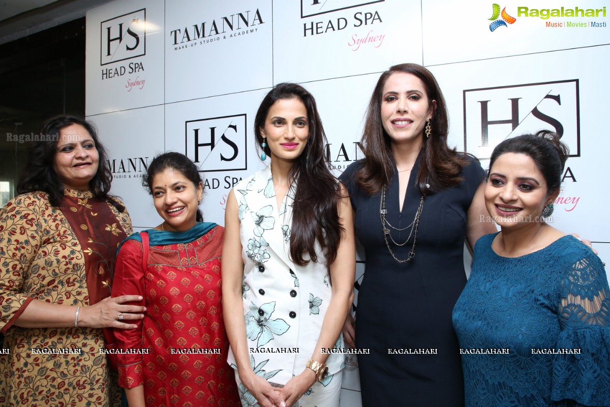 Tamanna MakeUp Studio Academy & Head Spa Sydney Launch at Westend Mall, Jubilee Hills