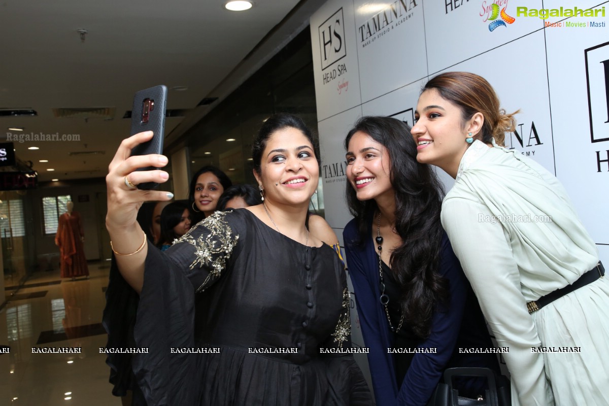 Tamanna MakeUp Studio Academy & Head Spa Sydney Launch at Westend Mall, Jubilee Hills