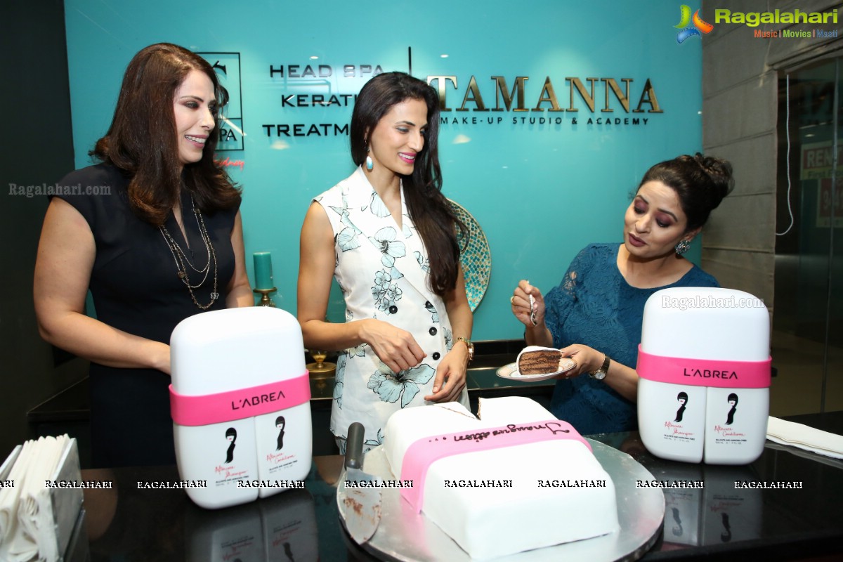 Tamanna MakeUp Studio Academy & Head Spa Sydney Launch at Westend Mall, Jubilee Hills