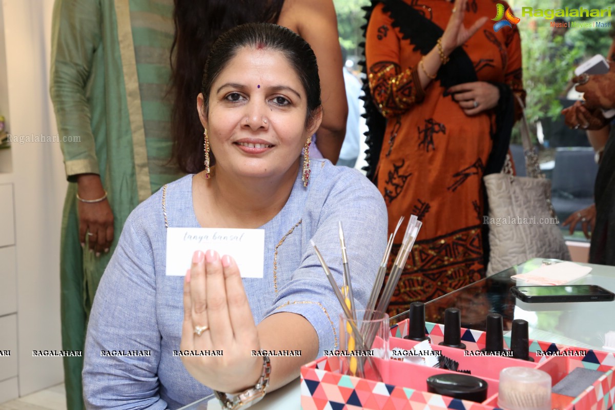 Tanya Bansal - Make Up Studio & Nail Design Opening at Banjara Hills