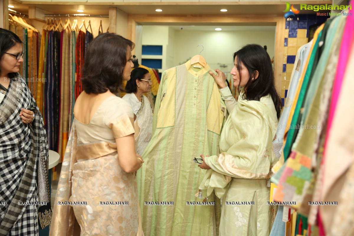 Amala Akkineni Launches Trisvaraa Sarang Boutique at Banjara Hills