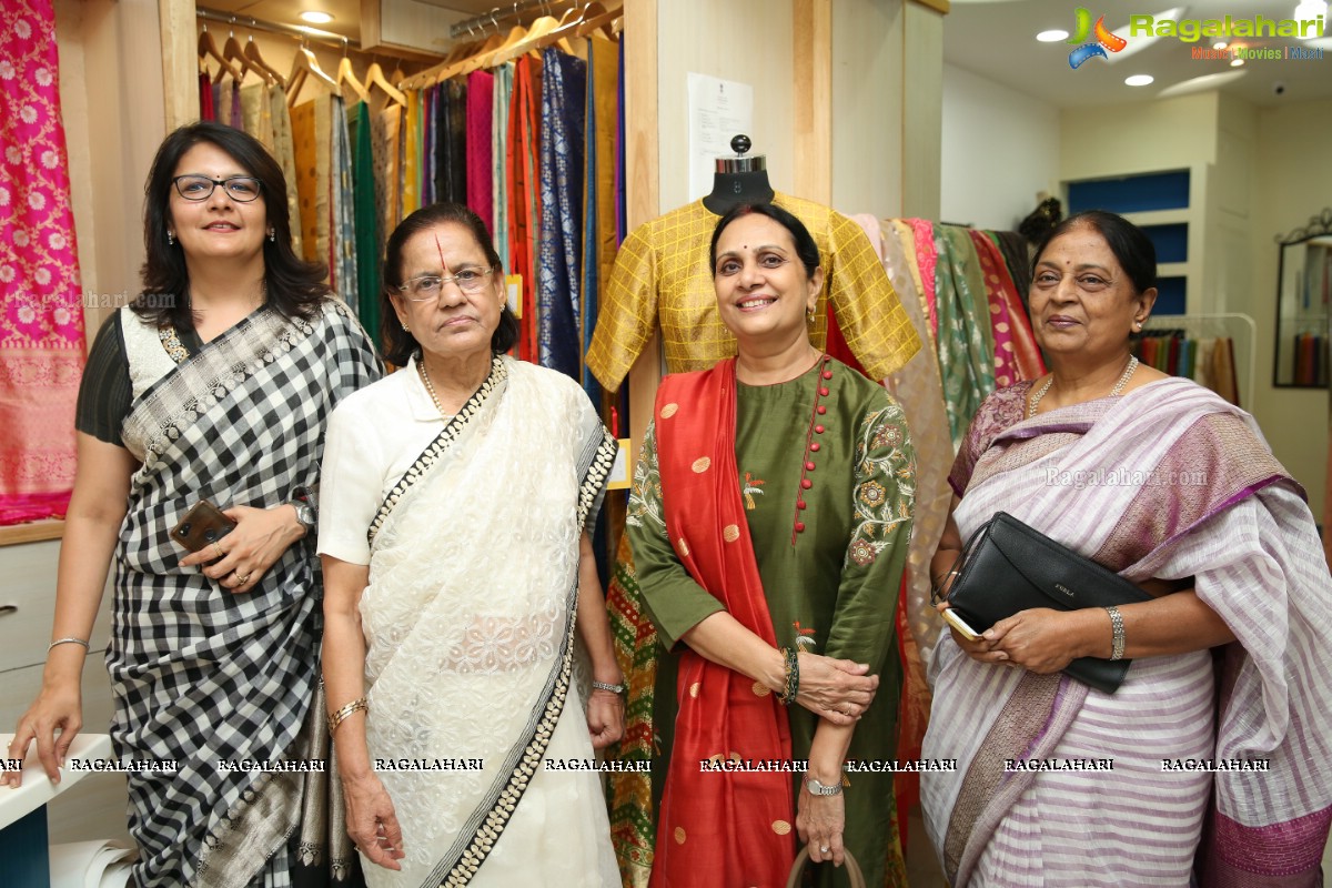 Amala Akkineni Launches Trisvaraa Sarang Boutique at Banjara Hills