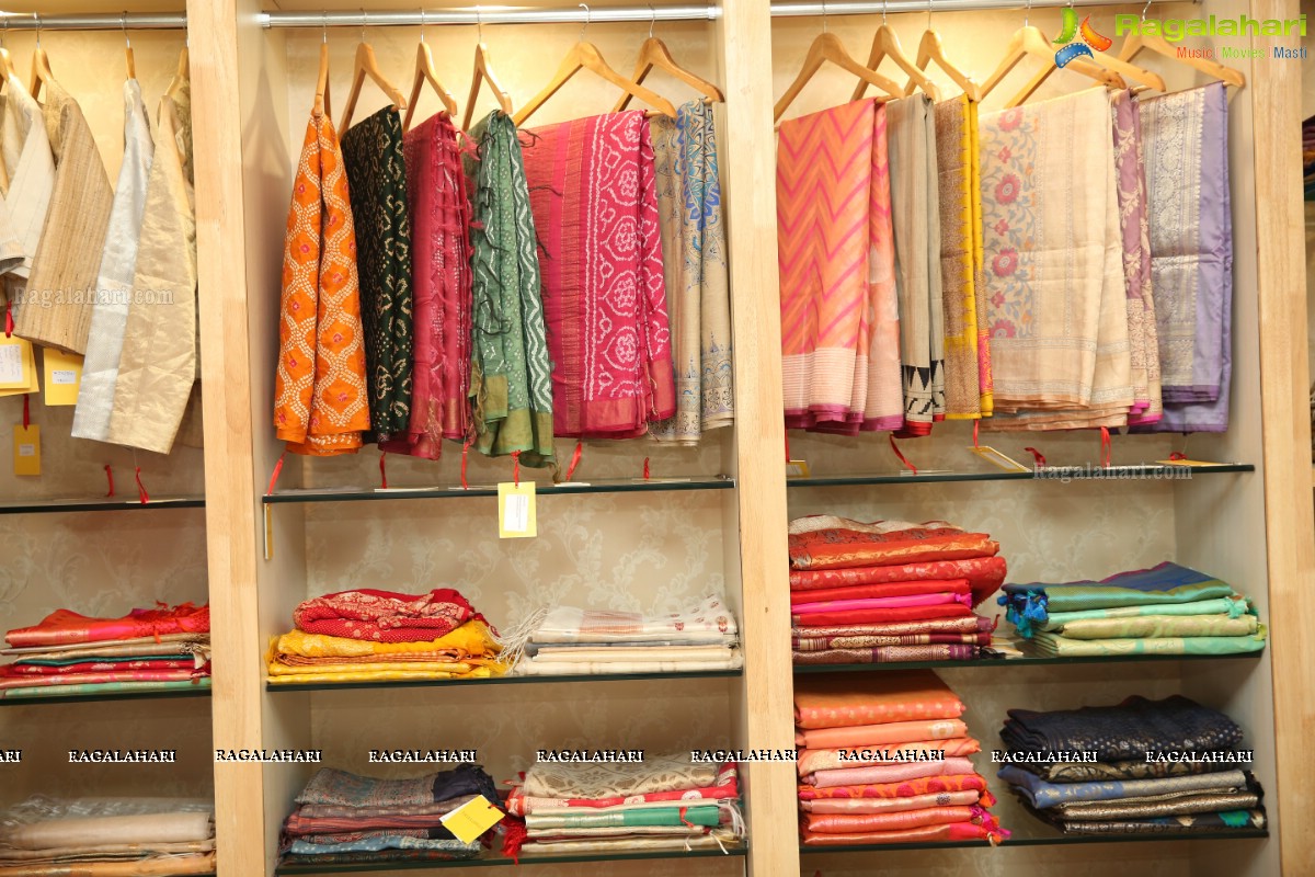 Amala Akkineni Launches Trisvaraa Sarang Boutique at Banjara Hills