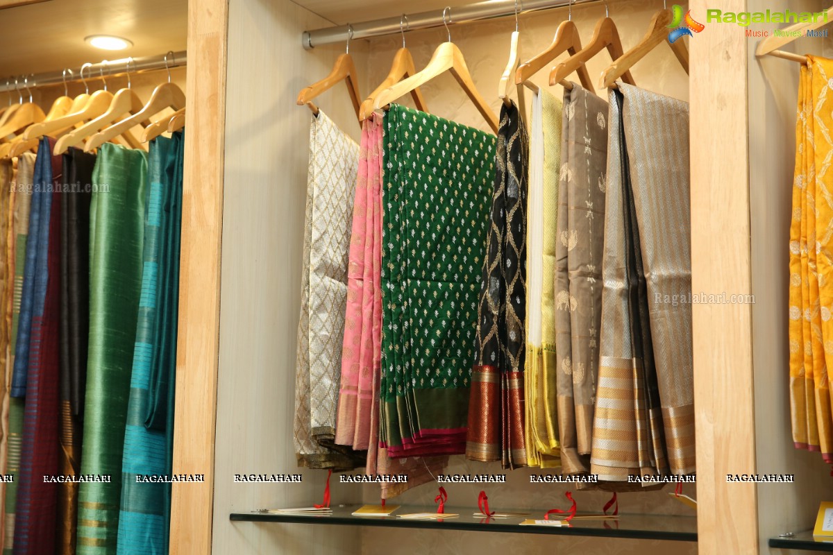 Amala Akkineni Launches Trisvaraa Sarang Boutique at Banjara Hills