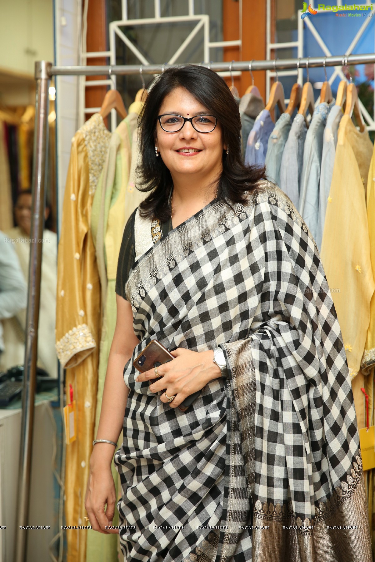 Amala Akkineni Launches Trisvaraa Sarang Boutique at Banjara Hills