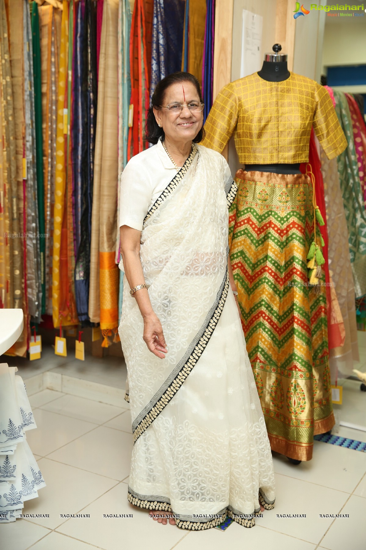 Amala Akkineni Launches Trisvaraa Sarang Boutique at Banjara Hills