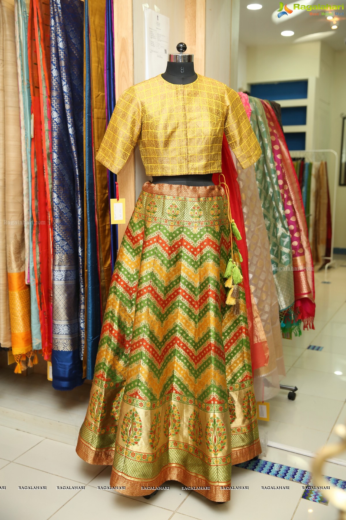 Amala Akkineni Launches Trisvaraa Sarang Boutique at Banjara Hills