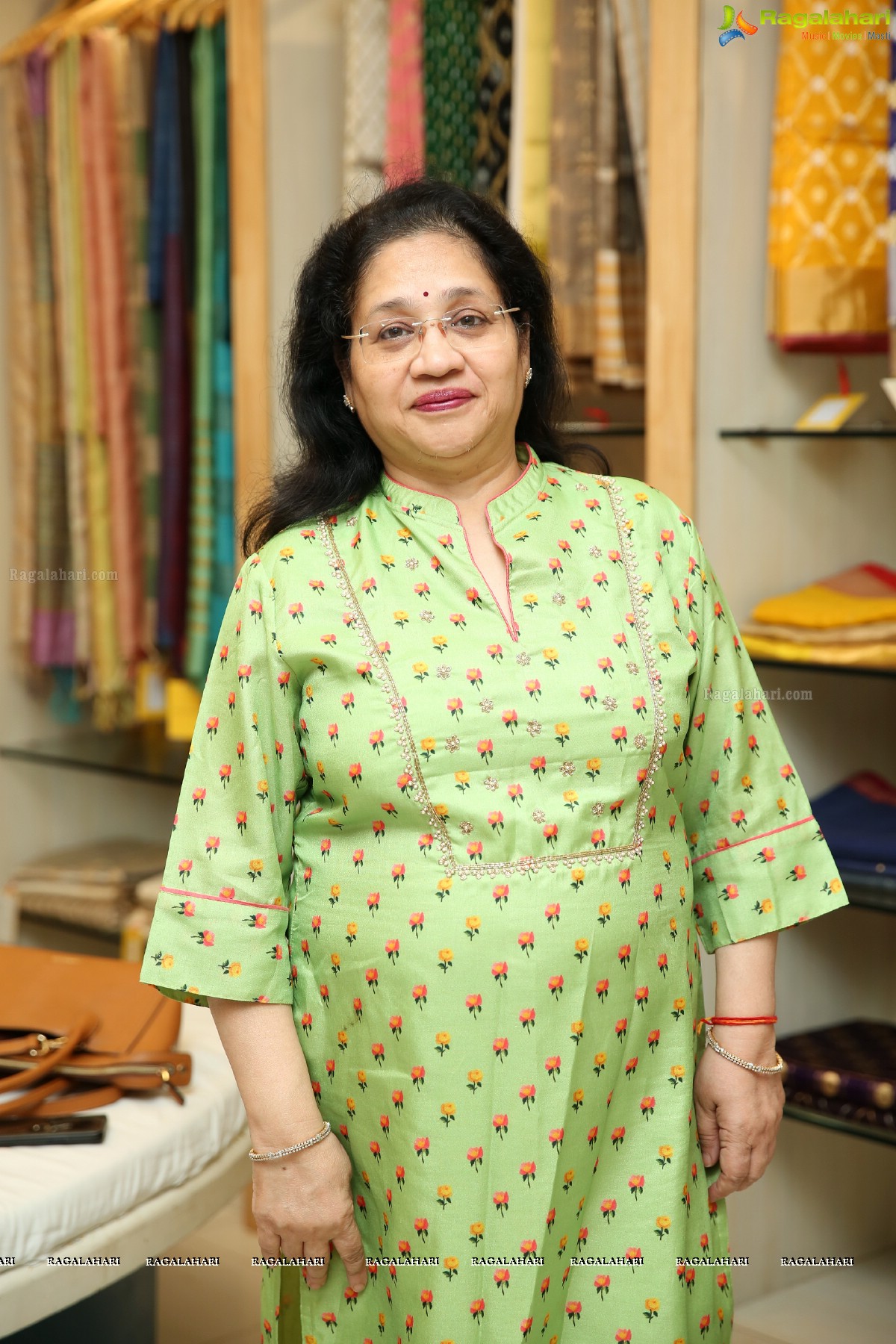 Amala Akkineni Launches Trisvaraa Sarang Boutique at Banjara Hills