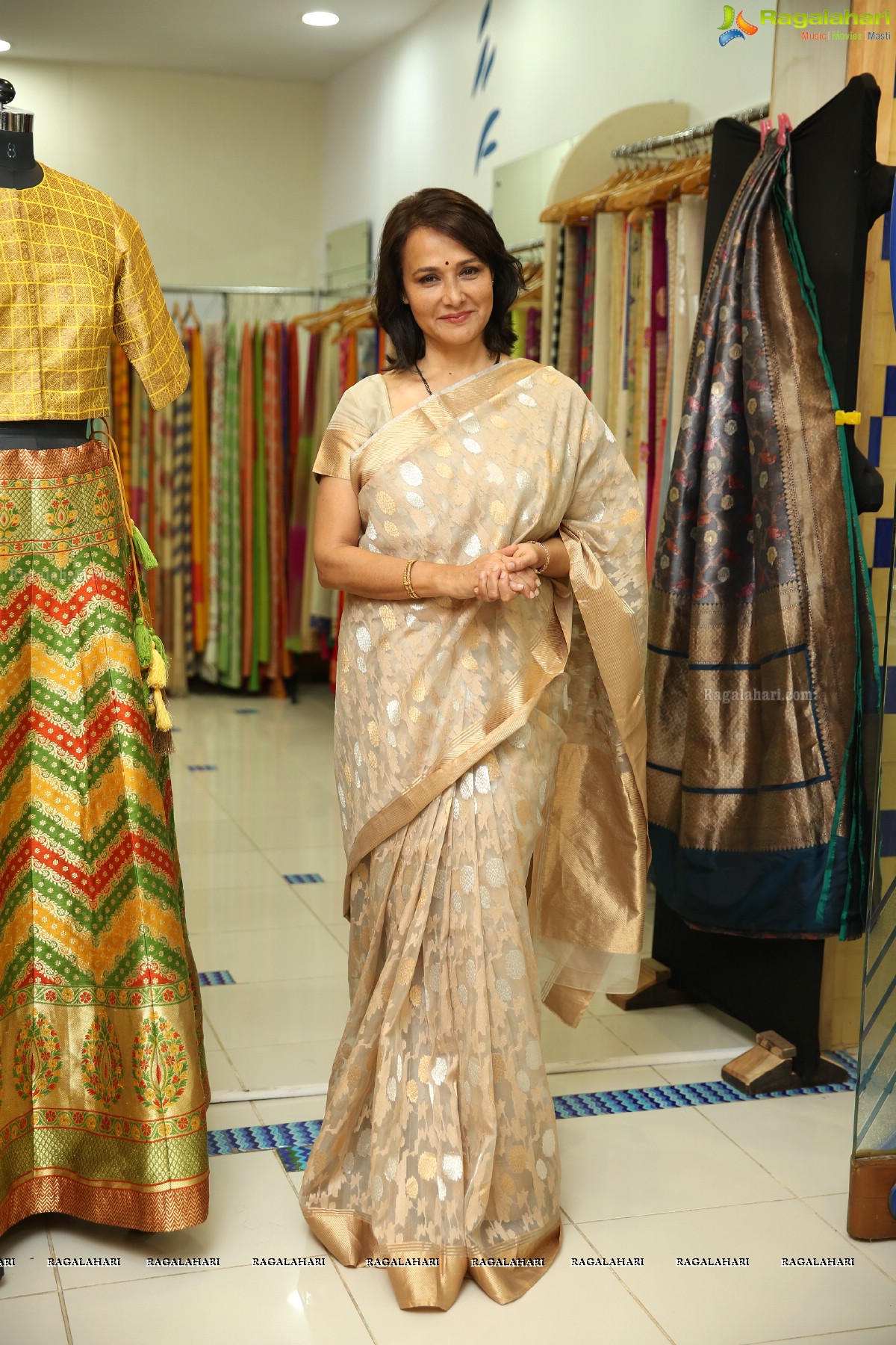 Amala Akkineni Launches Trisvaraa Sarang Boutique at Banjara Hills