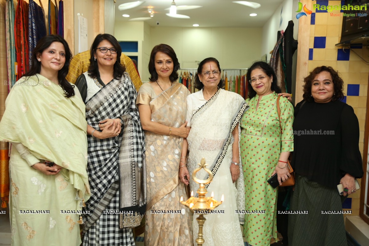 Amala Akkineni Launches Trisvaraa Sarang Boutique at Banjara Hills