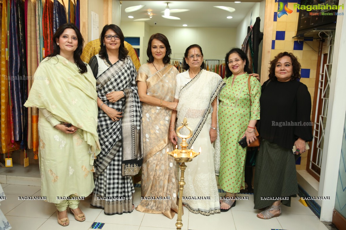 Amala Akkineni Launches Trisvaraa Sarang Boutique at Banjara Hills