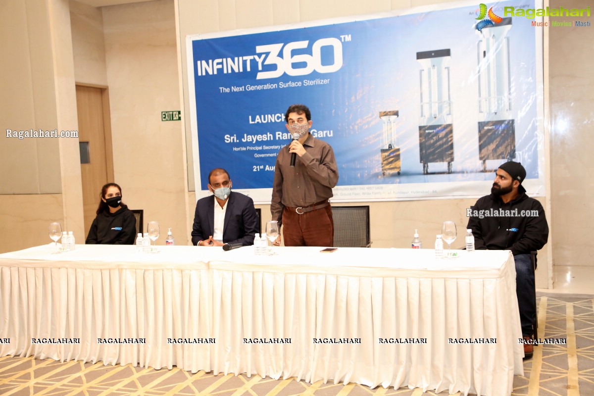 Infinity360 Smart Ultraviolet Germicidal Irradiation Device Launch