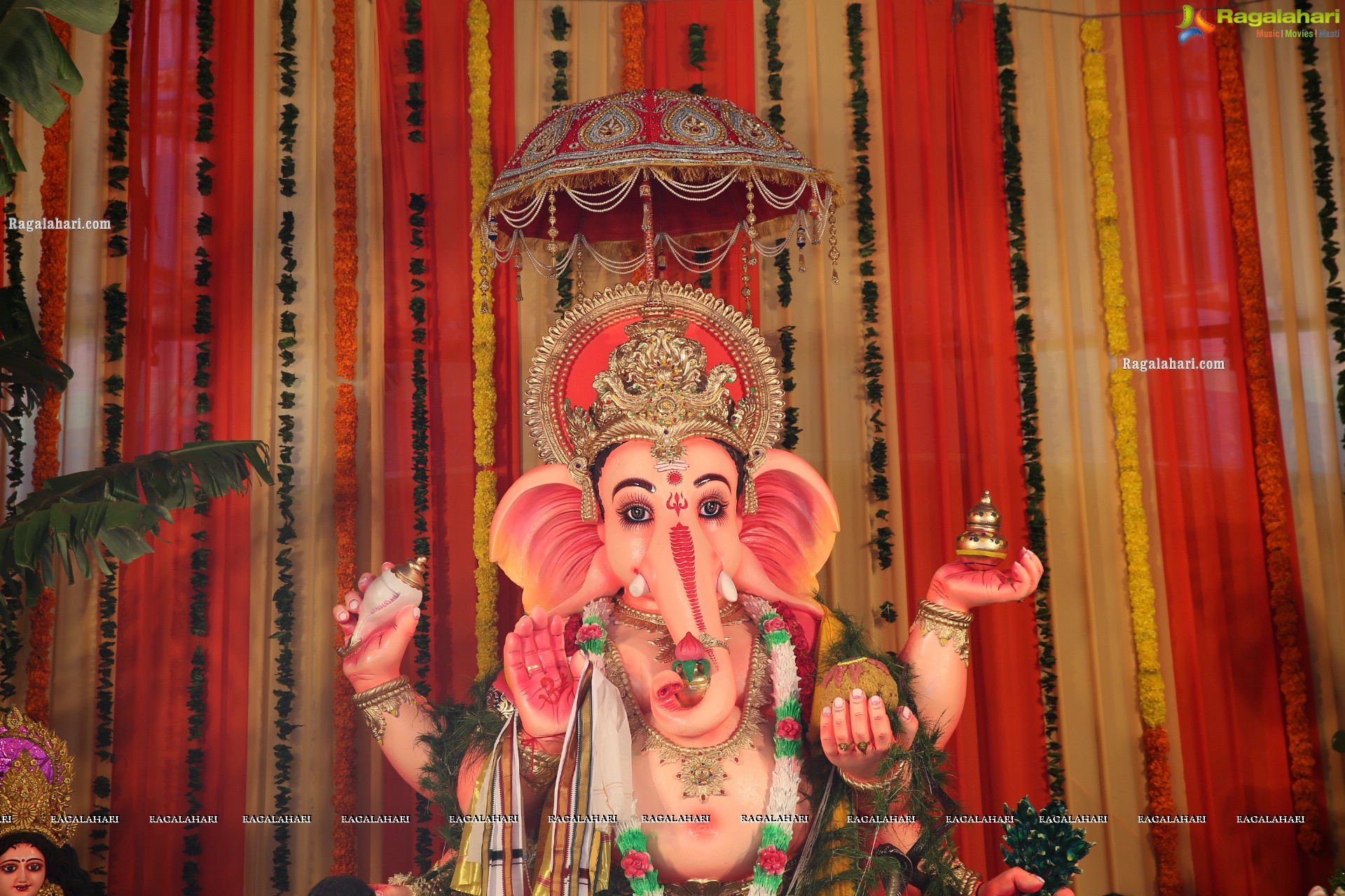 Khairatabad Ganesh 2020 in Dhanvantari Avatar