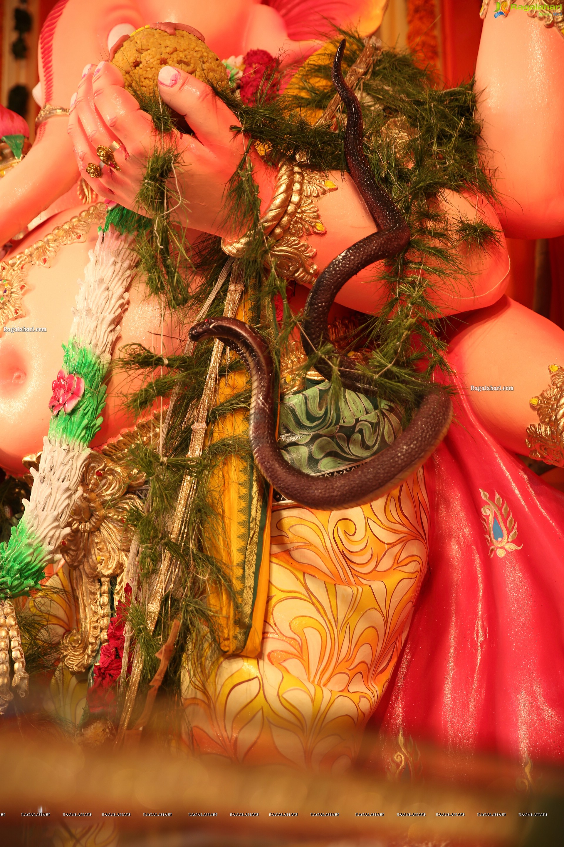 Khairatabad Ganesh 2020 in Dhanvantari Avatar