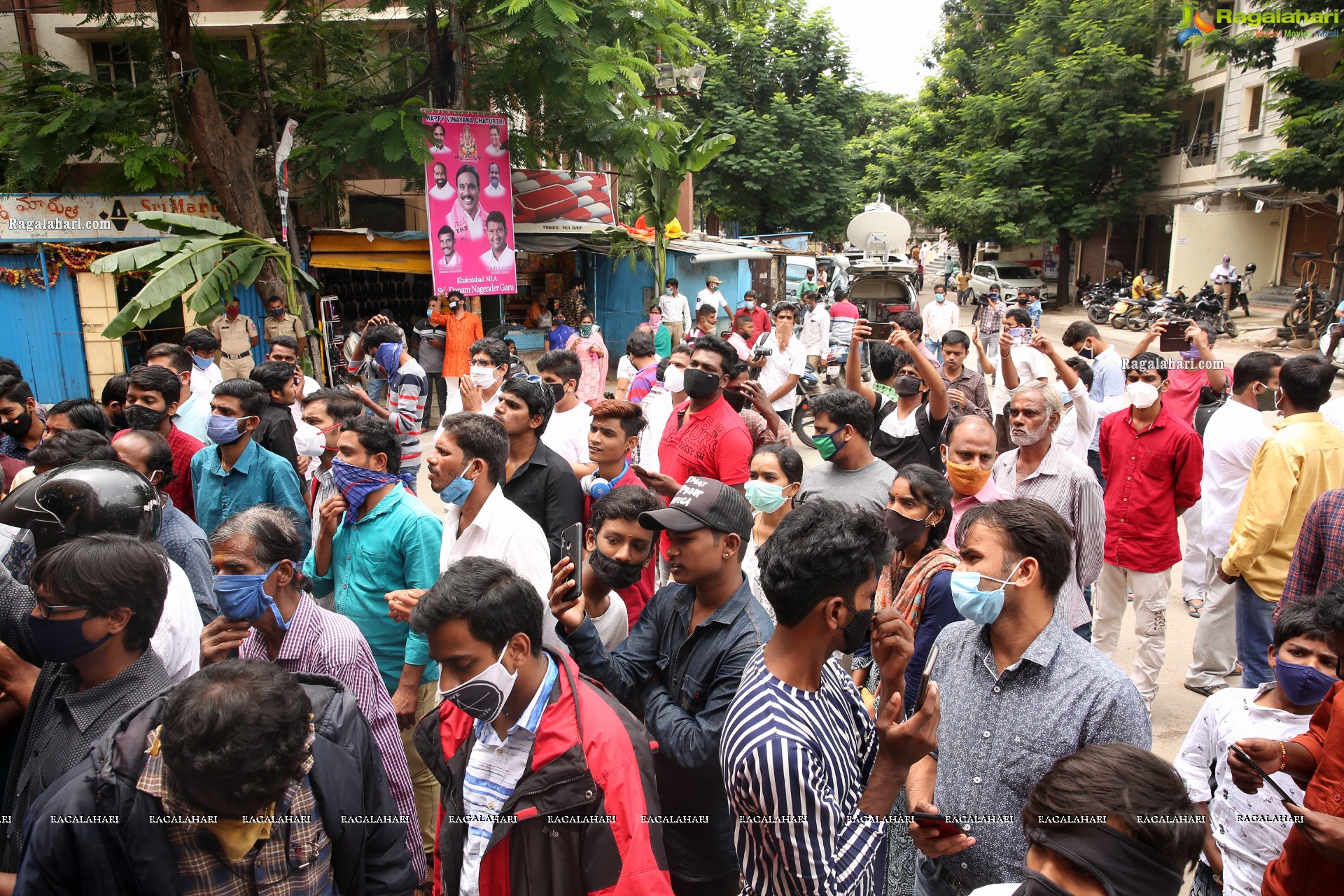 Khairatabad Ganesh 2020 in Dhanvantari Avatar