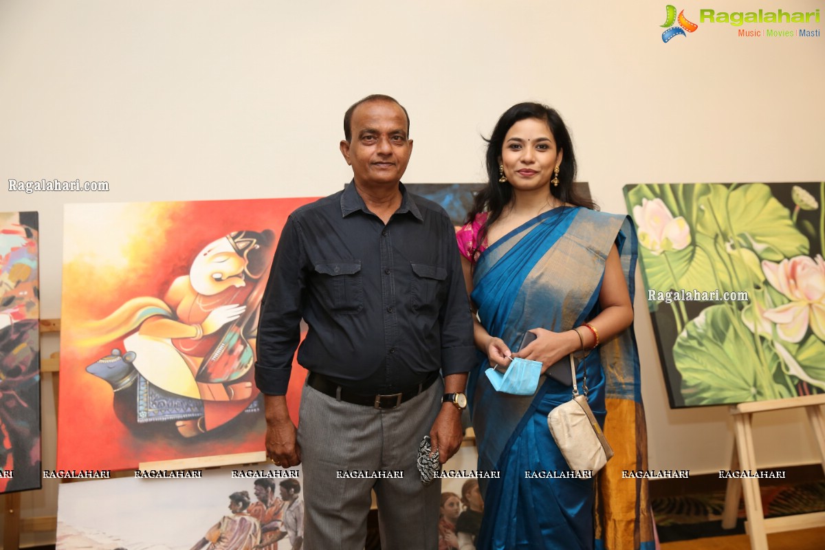 Zest Art Show - Exhibition of Paintings at Taj Deccan