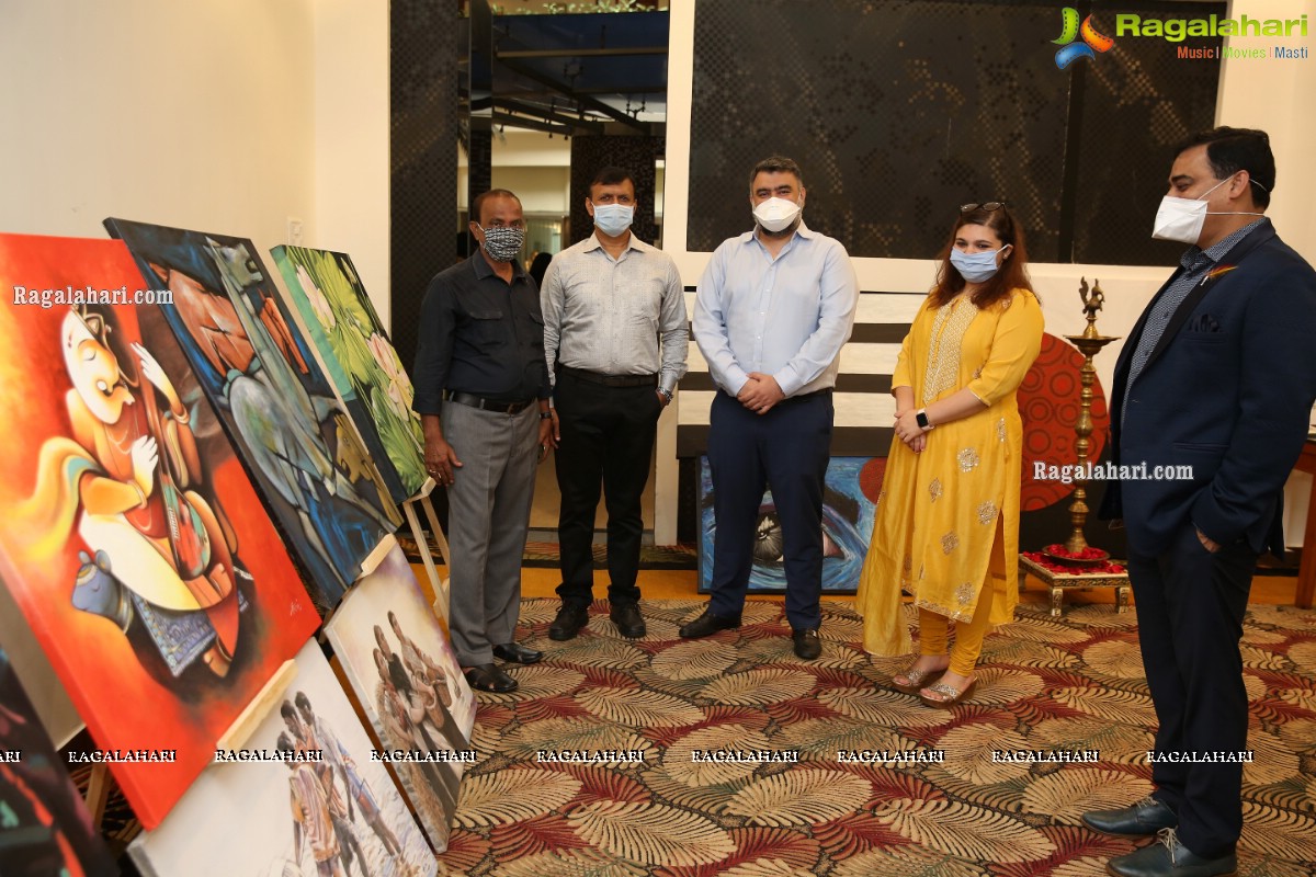 Zest Art Show - Exhibition of Paintings at Taj Deccan