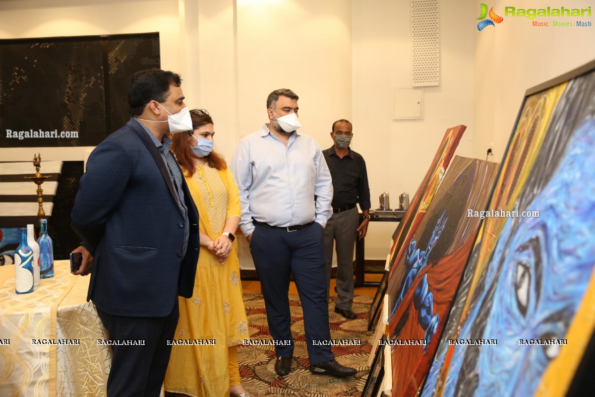 Zest Art Show - Exhibition of Paintings at Taj Deccan