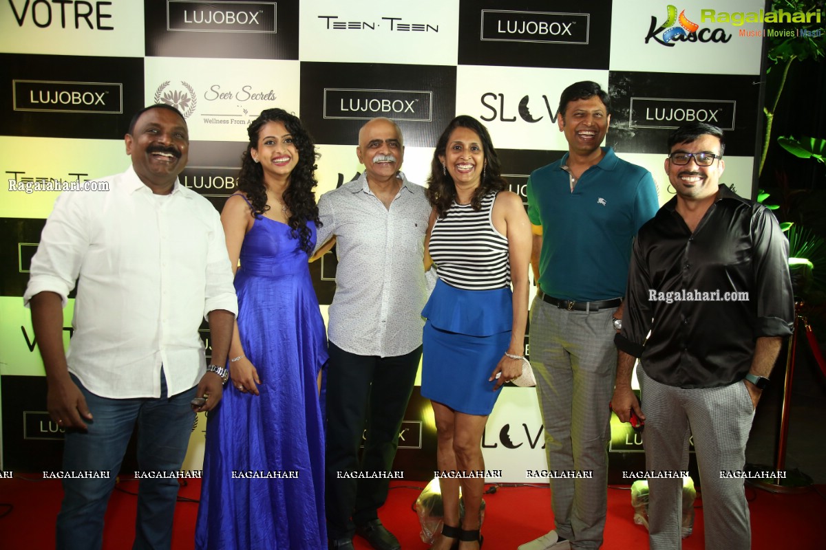 Tollywood Actors Sizzles at LUJOBOX Kiosks Launch Party