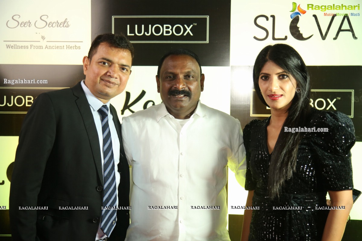 Tollywood Actors Sizzles at LUJOBOX Kiosks Launch Party