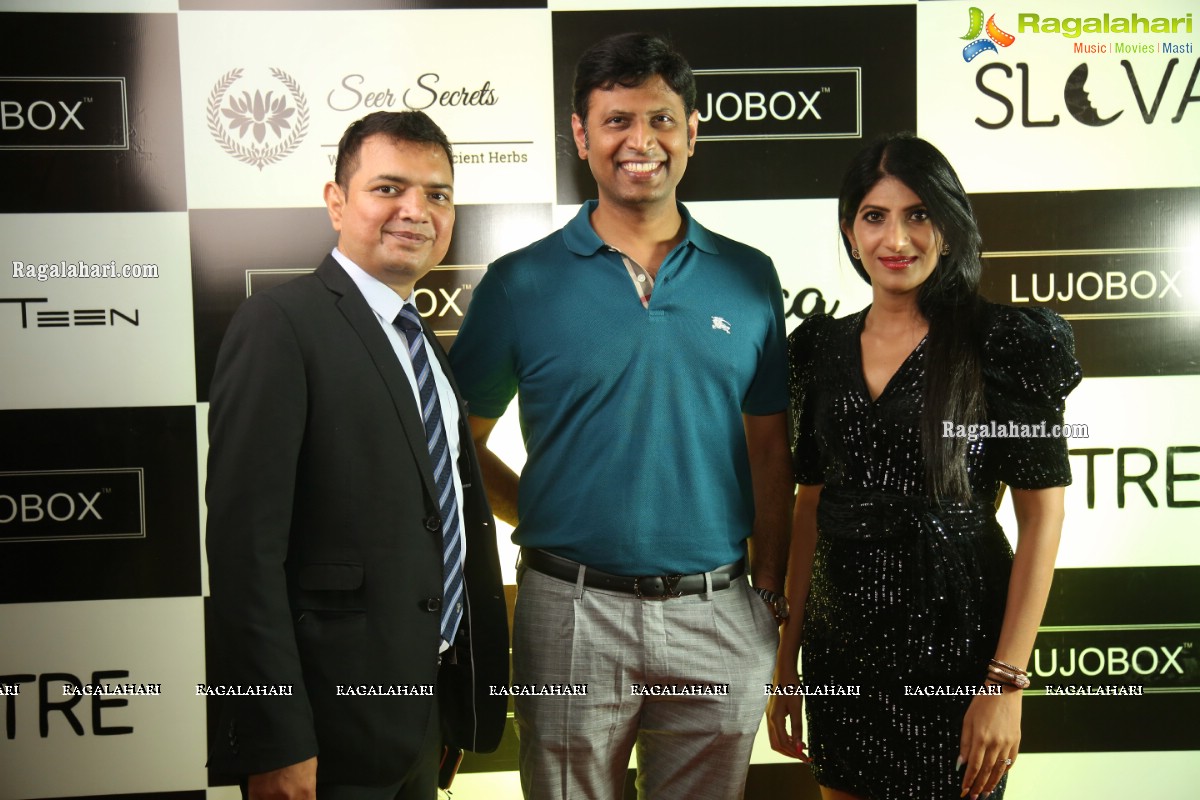 Tollywood Actors Sizzles at LUJOBOX Kiosks Launch Party