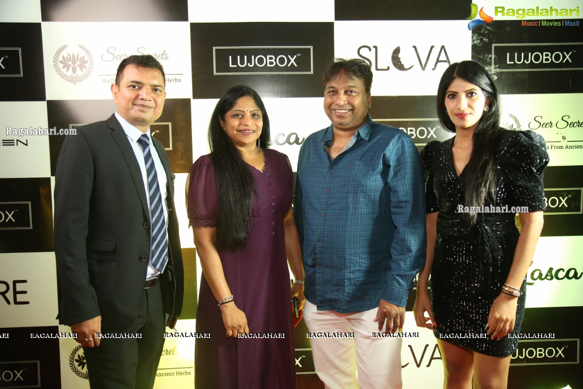 Tollywood Actors Sizzles at LUJOBOX Kiosks Launch Party