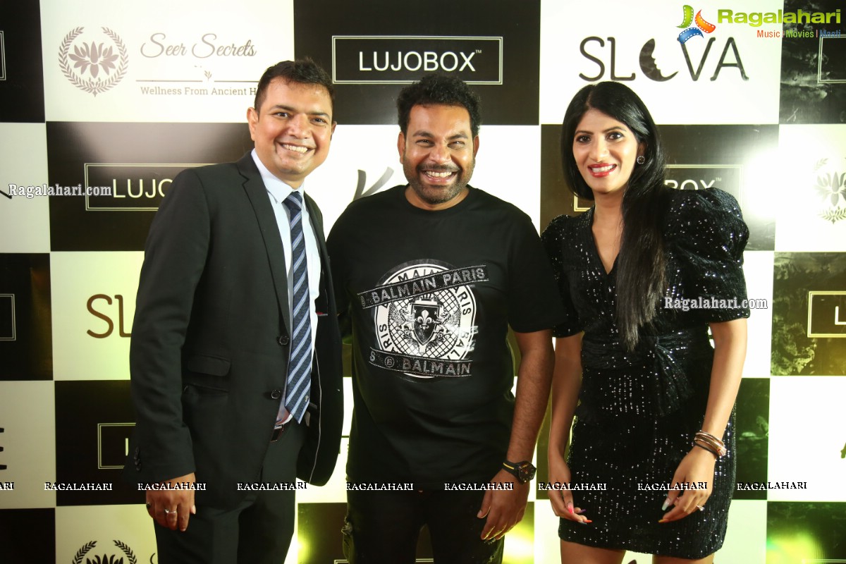 Tollywood Actors Sizzles at LUJOBOX Kiosks Launch Party