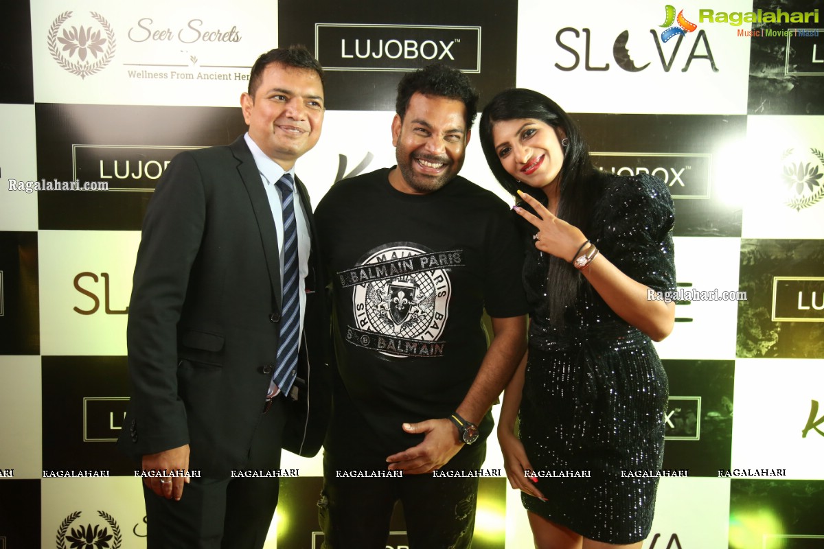 Tollywood Actors Sizzles at LUJOBOX Kiosks Launch Party