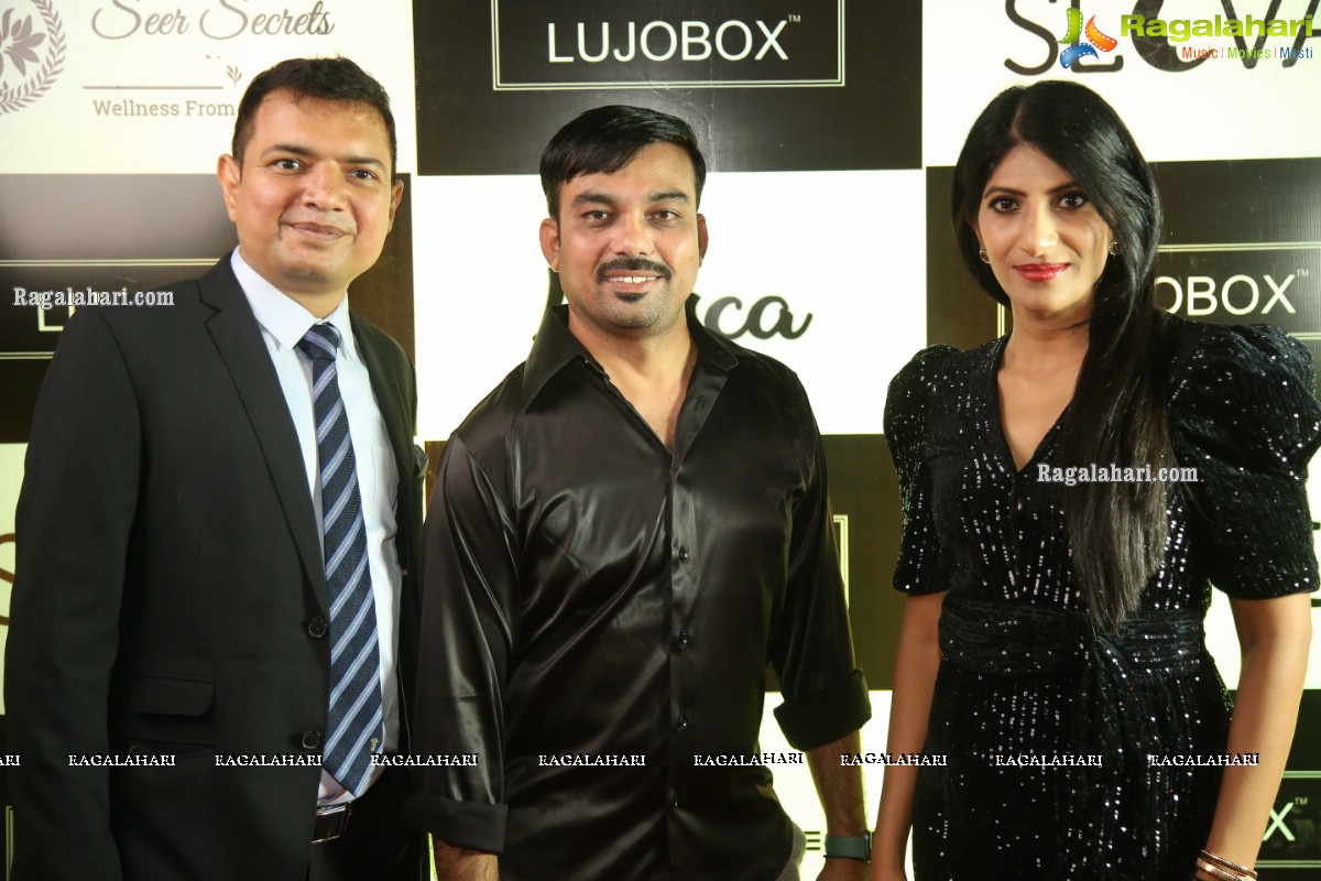 Tollywood Actors Sizzles at LUJOBOX Kiosks Launch Party