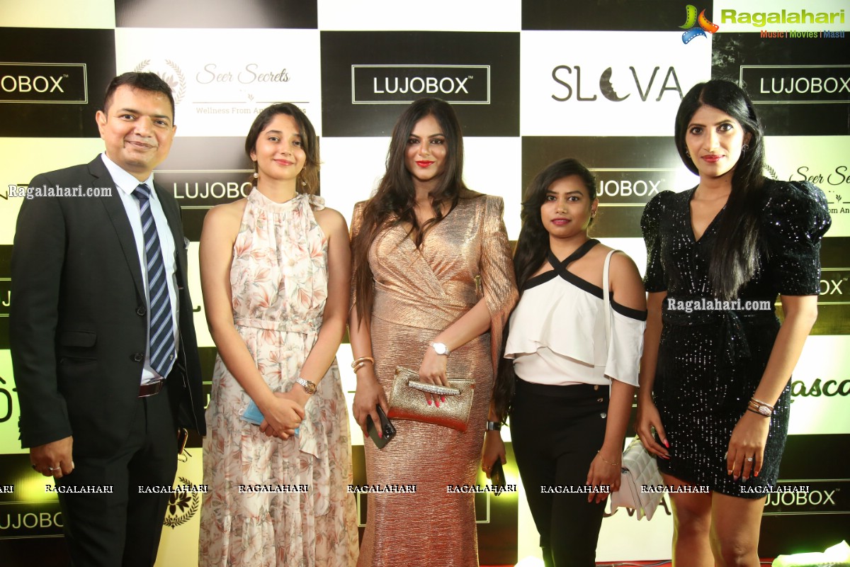 Tollywood Actors Sizzles at LUJOBOX Kiosks Launch Party