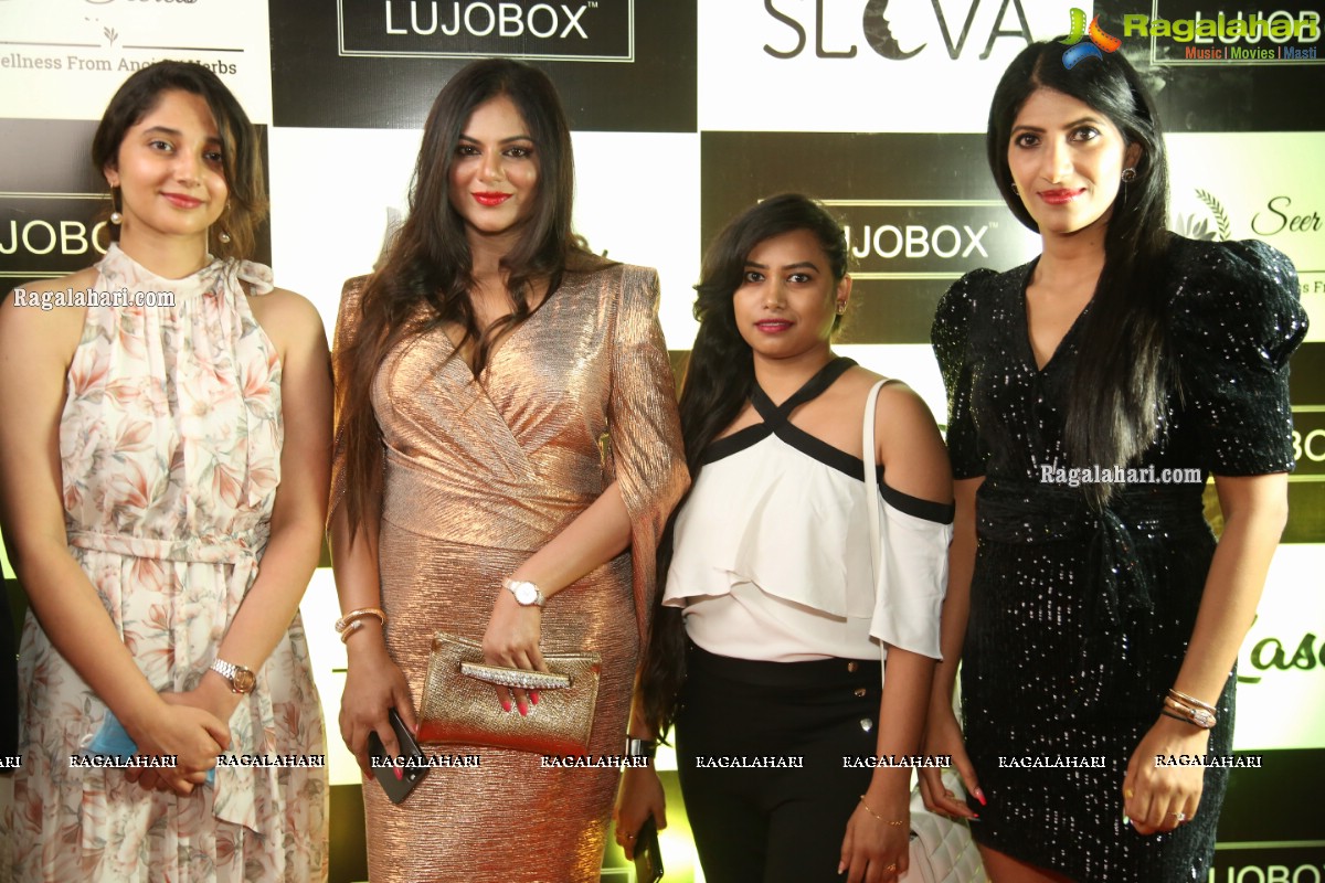 Tollywood Actors Sizzles at LUJOBOX Kiosks Launch Party