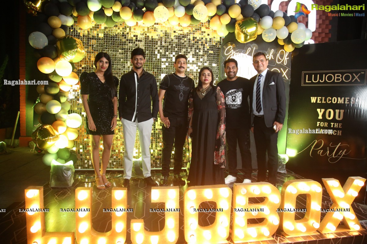 Tollywood Actors Sizzles at LUJOBOX Kiosks Launch Party