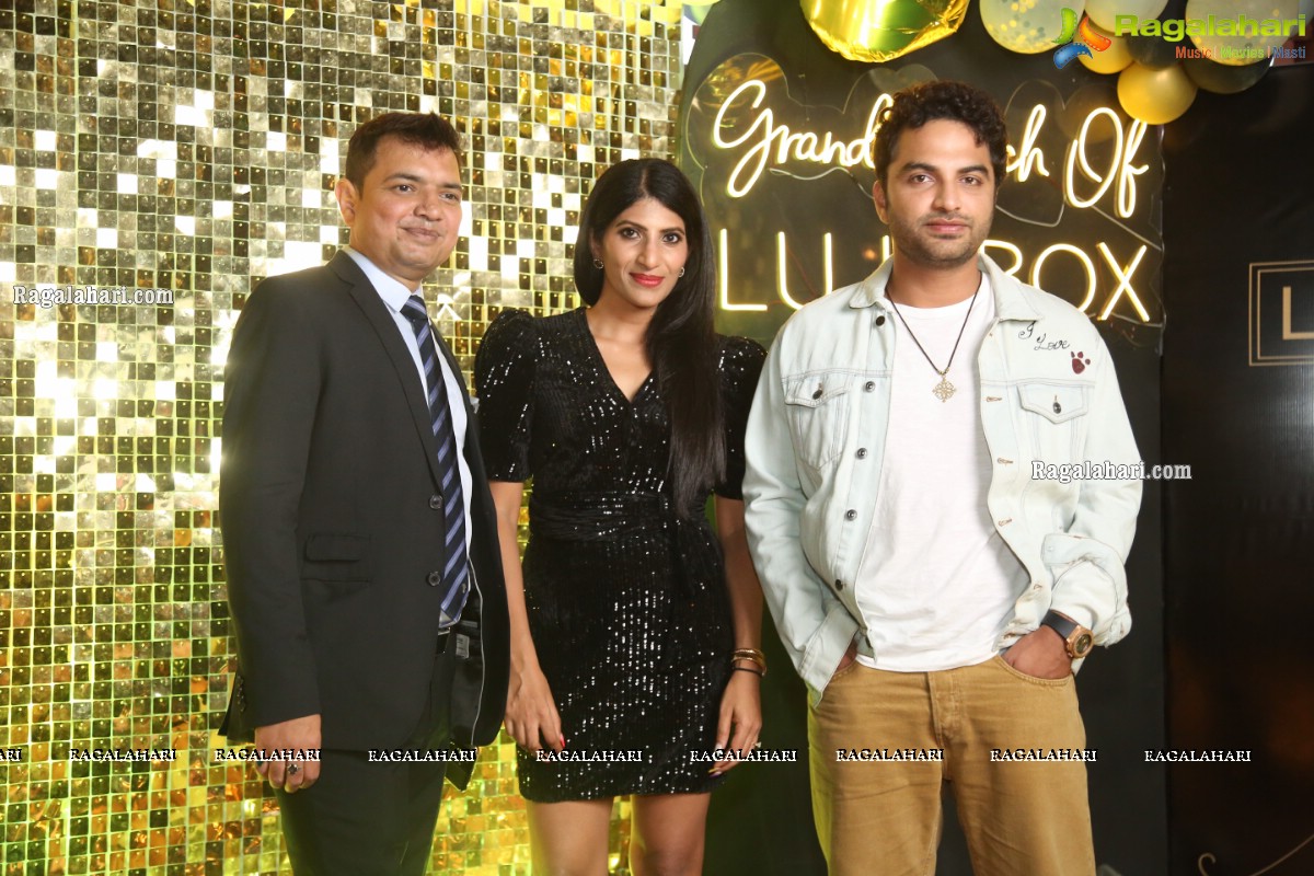 Tollywood Actors Sizzles at LUJOBOX Kiosks Launch Party