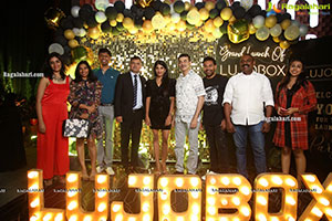 Tollywood Actors Sizzles at LUJOBOX Kiosks Launch