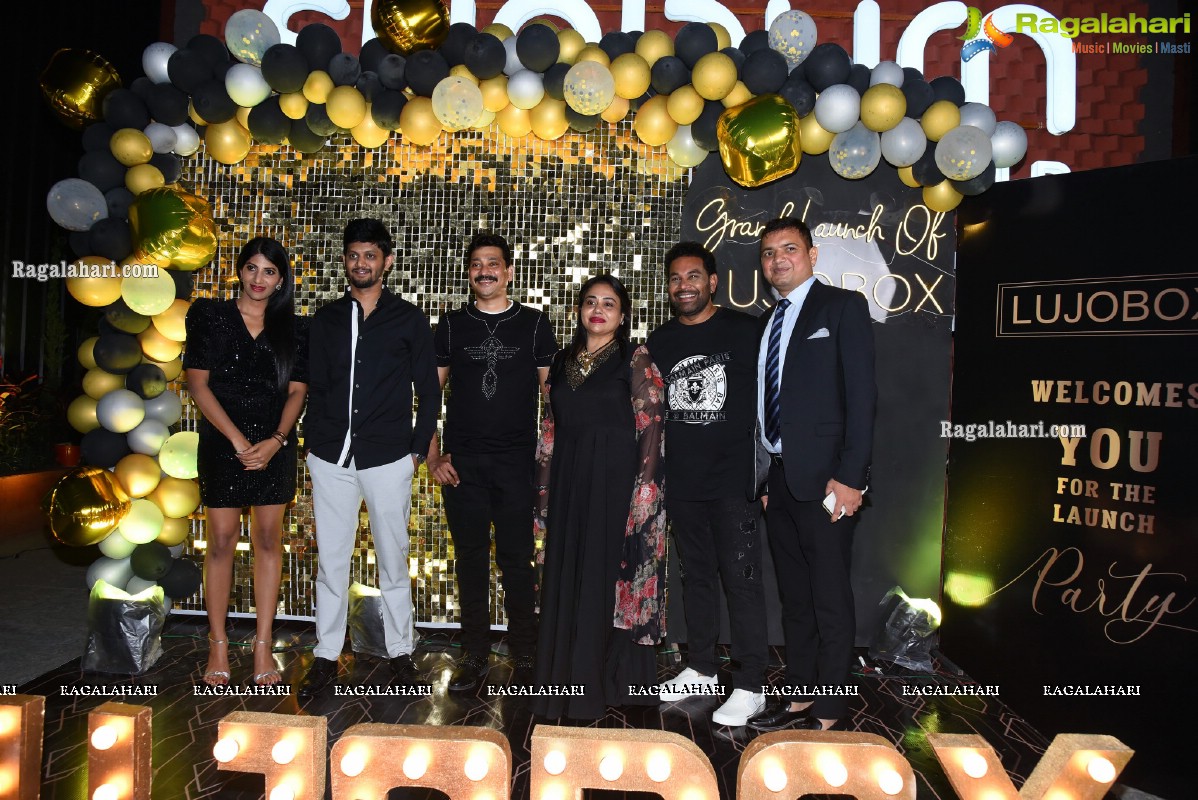 Tollywood Actors Sizzles at LUJOBOX Kiosks Launch Party