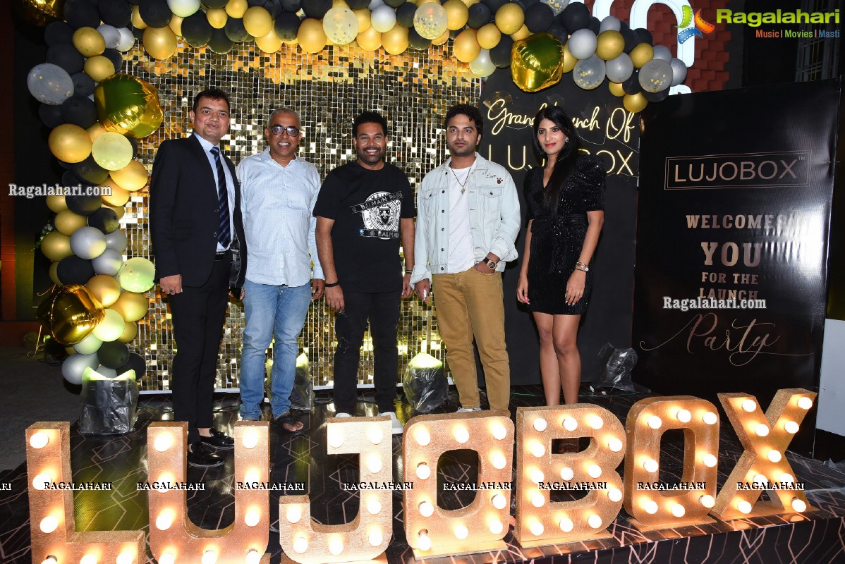 Tollywood Actors Sizzles at LUJOBOX Kiosks Launch Party