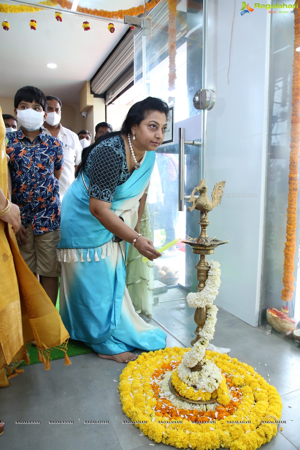 Nandamuri Vasundhara Devi Inaugurates Pure-O-Natural Fruits and Vegetables at Madhapur, Hyderabad