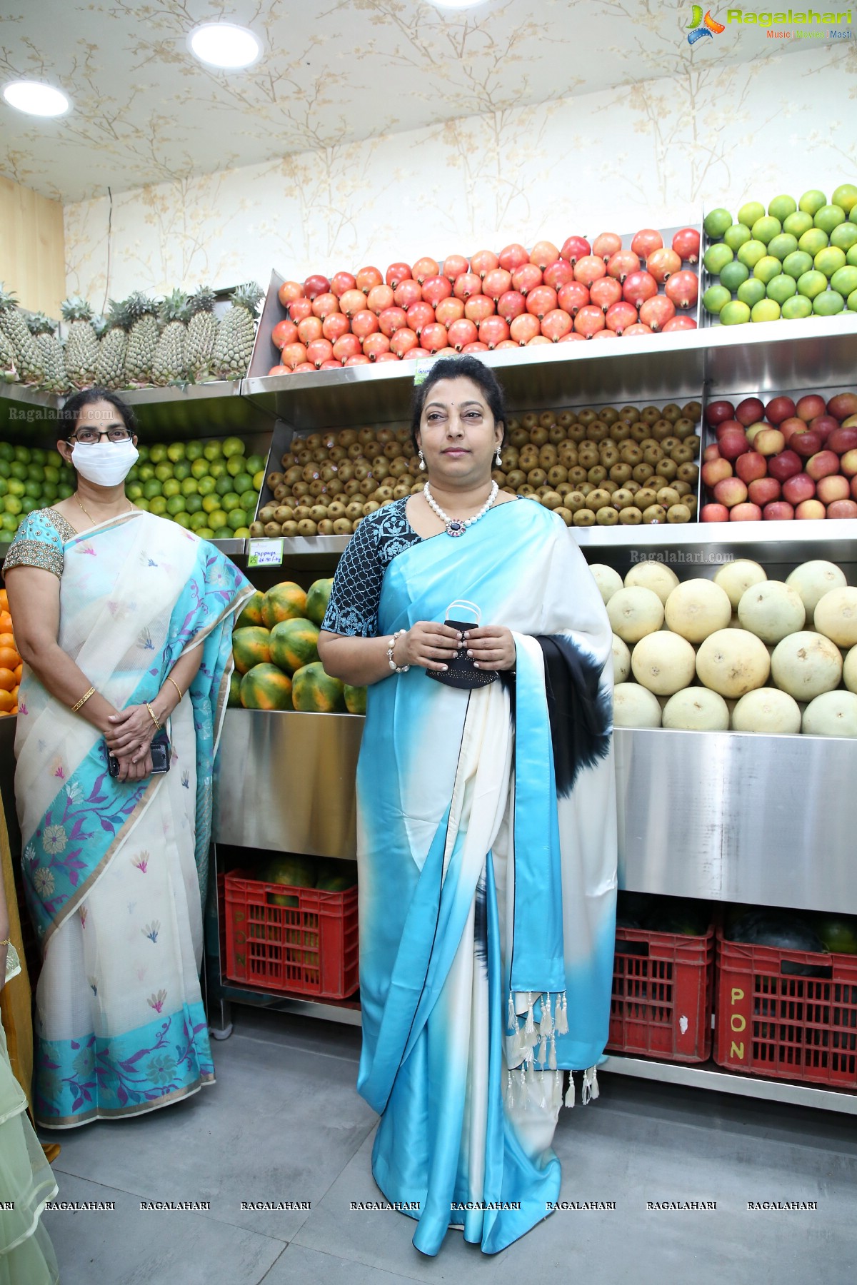 Nandamuri Vasundhara Devi Inaugurates Pure-O-Natural Fruits and Vegetables at Madhapur, Hyderabad